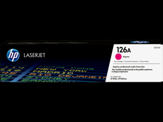 Toner HP 126A (CE313A), magenta (roz), original, 1000 pagini