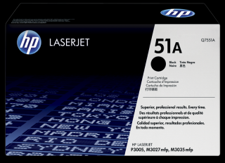 Toner HP 51A (Q7551A), negru (black), original, 6500 pagini