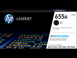 Toner HP 655A (CF450A), negru (black), original, 12500 pagini