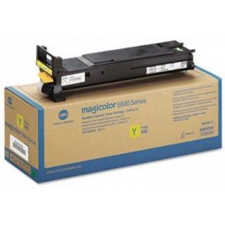 Toner Konica Minolta Magicolor 5550 (A06V252), galben (yellow), original, 6000 pagini