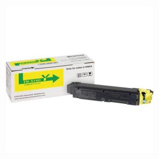 Toner Kyocera TK-5140Y, galben (yellow), original, 5.000 pagini