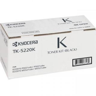 Toner Kyocera TK-5220K, negru (black), original, 1.200 pagini