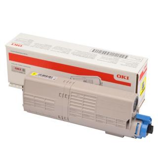 Toner OKI 46490605, galben (yellow), original, 6000 pagini