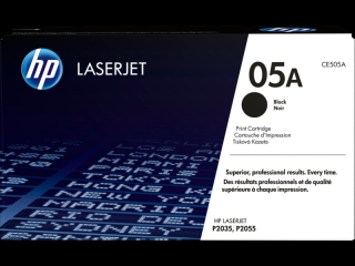 Toner original HP 05A (CE505A) negru (Black), 2300 pagini