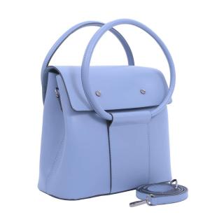 Geanta Angel, piele 100% naturala, bleo celeste, 8056