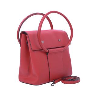 Geanta Angel, piele100% naturala, rosie, 8056