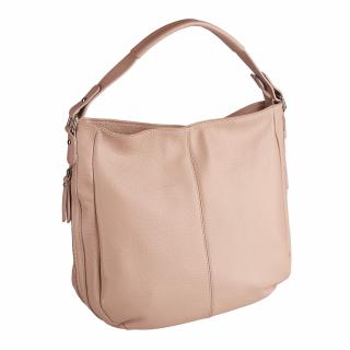 Geanta Ariela, din piele 100 % naturala roz prafuit, 8173