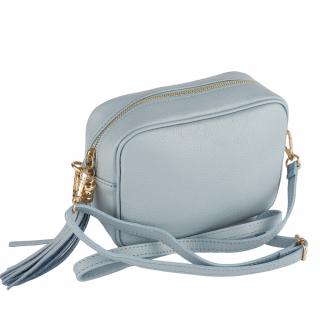 Geanta Gilda,crossbody din piele naturala bleu celeste 8210