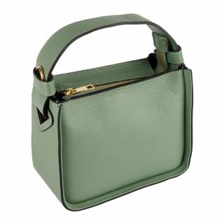 Geanta Indira,din piele 100% naturala menta 8225