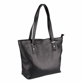 Geanta Sandra, din piele 100% naturala neagra, 8174