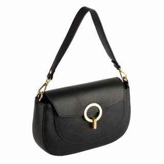 Geanta Venus,din piele 100% naturala negru 8226