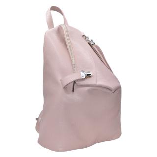 Rucsac Arabella, din piele naturala roz, 8161