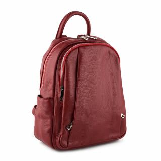 Rucsac Chelsea, din piele 100% naturala burgund, 8087