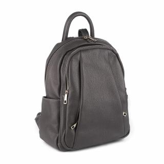 Rucsac Chelsea, din piele 100% naturala gri inchis, 8087