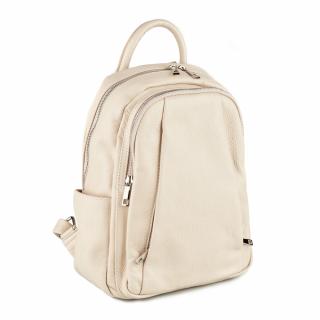 Rucsac Chelsea, din piele naturala crem, 8087