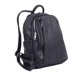 Rucsac Chelsea, din piele naturala negru, 8087