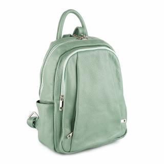 Rucsac Chelsea, din piele naturala verde menta, 8087