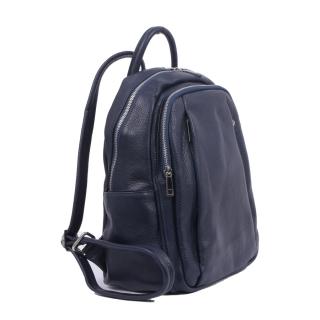 Rucsac Chelsea, din piele100% naturala bleumarin, 8087