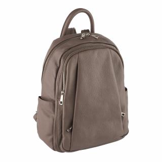 Rucsac Chelsea, din piele100% naturala grej, 8087
