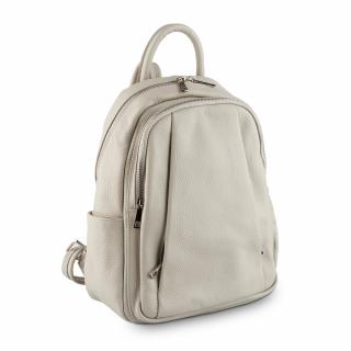 Rucsac Chelsea, din piele100% naturala gris deschis, 8087