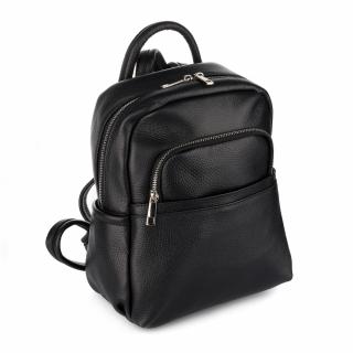 Rucsac Harlow, din piele naturala negru 8165