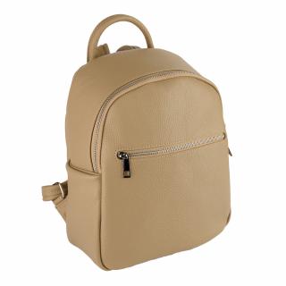 Rucsac Joplin, din piele naturala nude, 8223