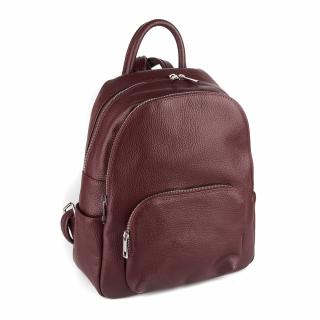 Rucsac Kallya, din piele 100% naturala bordo 8162