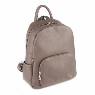 Rucsac Kallya, din piele 100% naturala taupe 8162
