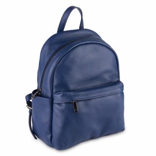 Rucsac Talida, din piele 100% naturala bleumarin, 8111