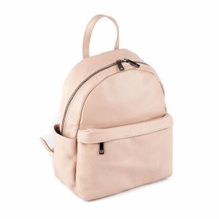 Rucsac Talida, din piele100% naturala roz prafuit, 8111