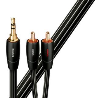 Cablu audio Jack 3.5mm - 2RCA AudioQuest Tower