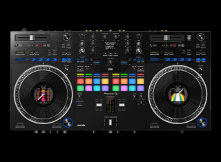 Controller DJ cu 2 canale in stil scratching Pioneer DJ DDJ-REV7, pentru Serato DJ Pro