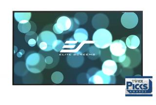 Ecran proiectie cu rama fixa, de perete, 204 x 117 cm, EliteScreens AEON AR92WH2, Format 16:9