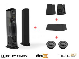 Pachet boxe Dolby Atmos cu GoldenEar TRITON7, SCX, AON2 si INVISA600