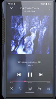 Player portabil Fiio M23 Deep Blue