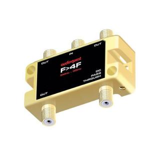 Splitter RF Audioquest F to 4F 75I  Splitter, 1 IN - 4 OUT