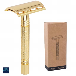 Aparat de ras clasic Safety Razor, F22, Gold