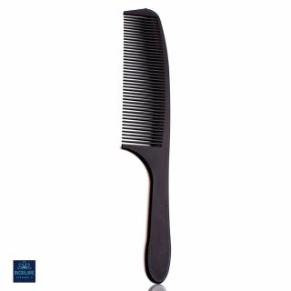 Pieptan pentru frizerie drept - BLACK - CU MANER