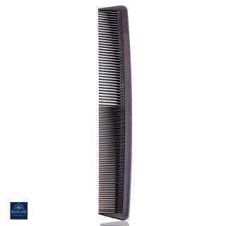 Pieptan pentru frizerie drept -  BLACK