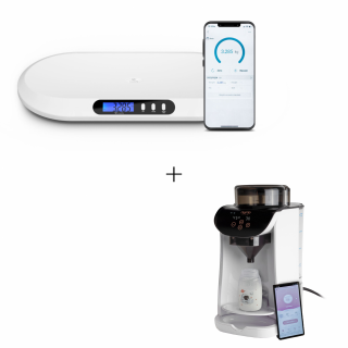 Pachet Promo Bebe Cantar + Espressor Lapte Praf - Nurio