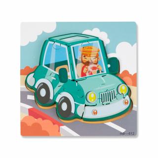 Puzzle 3D Masina