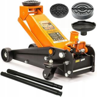 Cric auto hidraulic 3Tone roti pivotante cu profil redus de la 130 la 490 mm  SN3026
