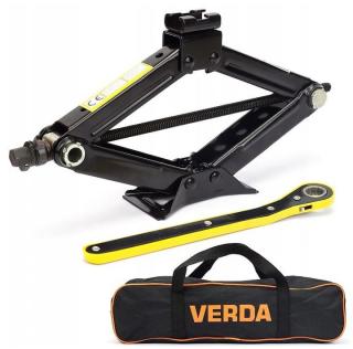 Cric auto trapezoidal 1,5t cu husa de depozitare transport  SN3553