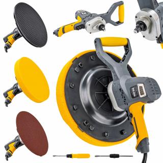 Drisca electica pentru pereti glet rigips decorativa  1100 W ,ˆ  380MM 0-200 RPM