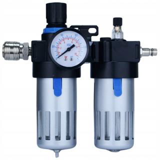 Filtru aer separator decantor, cu suport prindere, conexiune rapida