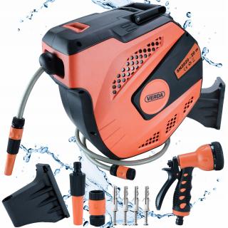 Furtun de gradina 20m, cu tambur + accesorii  SN2020