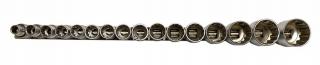 Set de 16 tubulare CR-V  8-32mm  in 12 laturi