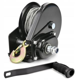 Troliu manual cu 8 m cablu Troliu cu manivela  545 kg Frana automata  1200 LBS  SN1180