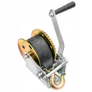 Troliu manual cu banda textila manivela si curea 545kg WK545