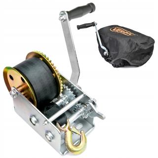 Troliu manual cu manivela doua trepte de viteza curea 1133kg WK1137